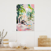 Poster Retro Tortoiseshell Poster, Tortoiseshell Oil (Cuisine)