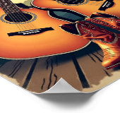 Poster Retro Travel : Nashville Sound (Coin)