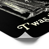 Poster Retro T'was The tism M'lord Funny Witch Frog Graph (Coin)