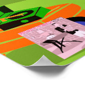 Poster rétro Urban Christmas Couple (Coin)