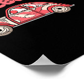 Poster Retro Valentines Lovebug Heart Groovy Valentines M (Coin)