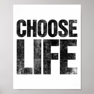 Poster Retro Vintage 80s Halloween Costume Choisir Vie Di