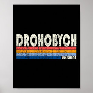 Poster Rétro Vintage Années 70 80 Style Droho
