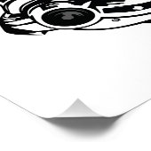 Poster Retro Vintage Classic Car Front Pop Art (Coin)