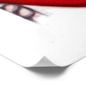 Poster Rétro Vintage Kitties de Noël (Coin)