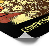 Poster Rétro Vintage La Sainte Trinité Compression Carbur (Coin)