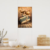 Poster Retro Vintage Victorian Era Soap Ad (Cuisine)