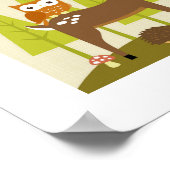 Poster Retro Woodland (Coin)