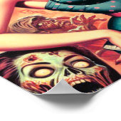 Poster Retro Zombies Pin-up (Coin)