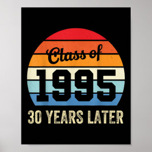 Poster Réunion 30 ans après la promotion vintage de 1995