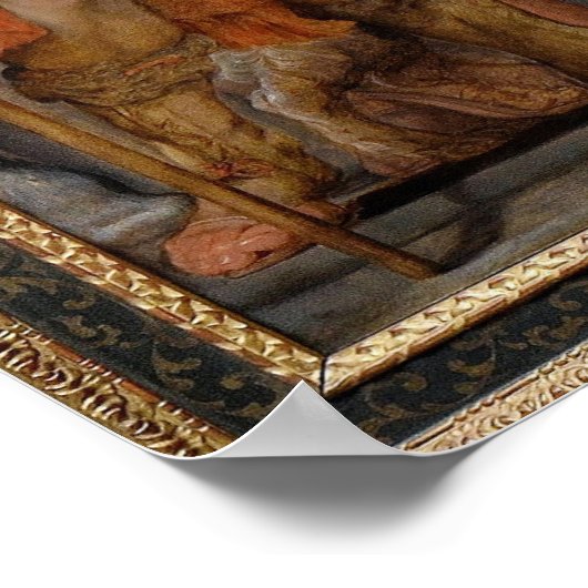 Poster Réunion d'Abraham et Melchizedek (Coin)