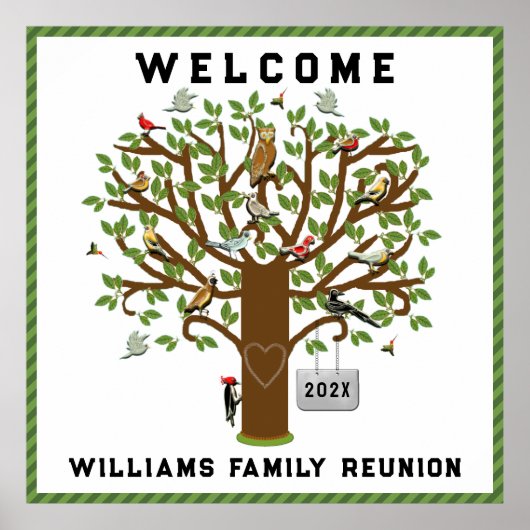 Poster Réunion de bienvenue (Devant)