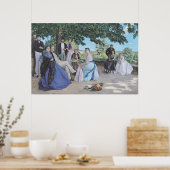 Poster Réunion de famille, 1867 (Cuisine)