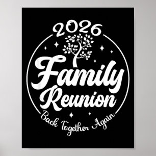 Poster Réunion de famille 2026 Ensemble à nouveau Réunion