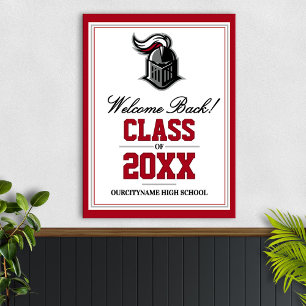 Poster Réunion de la classe des mascottes de l'école Bien