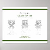 Poster Réunion des anciens élèves de l'école en mémoire d (Devant)