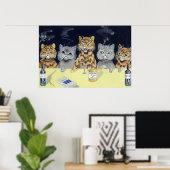 Poster Réunion du conseil d'administration de Cat, Louis (Bureau à domicile)