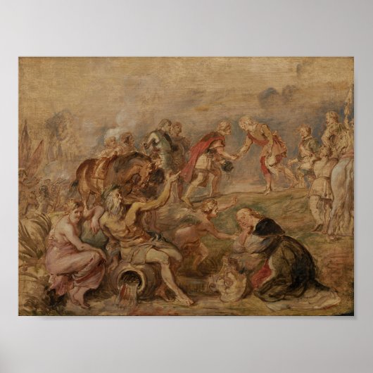 Poster Réunion du roi Ferdinand de Hongrie (Devant)