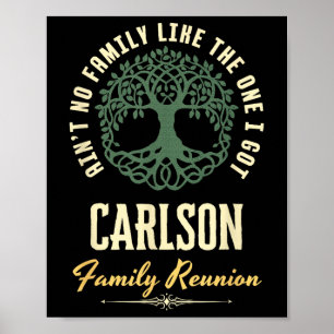 Poster Reunion familiale 2025 Conception de jumelage - Ca