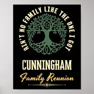 Poster Reunion familiale 2025 Conception de jumelage - Cu