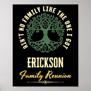 Poster Reunion familiale 2025 Conception de jumelage - Er