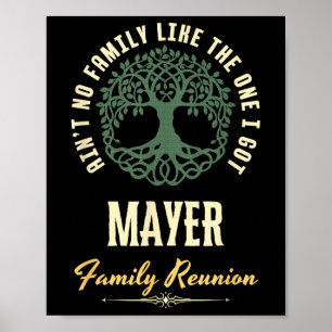 Poster Reunion familiale 2025 Conception de jumelage - Ma