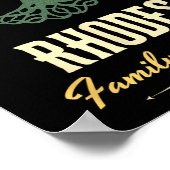 Poster Reunion familiale 2025 Conception de jumelage - Rh (Coin)