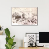 Poster Réunion Mattison Gains 1908, PA (Bureau à domicile)