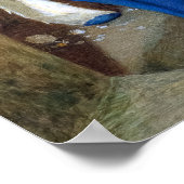 Poster Réunion sur les escaliers de la tourelle par F. W. (Coin)