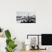 Poster Réunion tribale (Bureau à domicile)