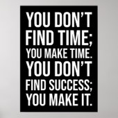 Poster Réussir - Motivation de l'agitation (Devant)