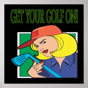 Poster Réussissez votre golf