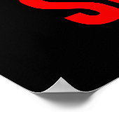 Poster Réussite Bodybuilding Fitness Inspiration (Coin)