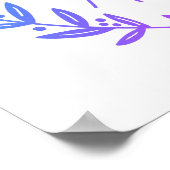 Poster RÉUSSITE DE L'ENVISION Motivation OEil boho inspir (Coin)