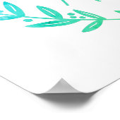 Poster RÉUSSITE DE L'ENVISION Motivation OEil boho inspir (Coin)