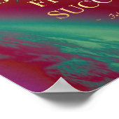 Poster Réussite du pont à la condition physique (Coin)