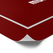 Poster Réussite Formation Bodybuilding (Coin)