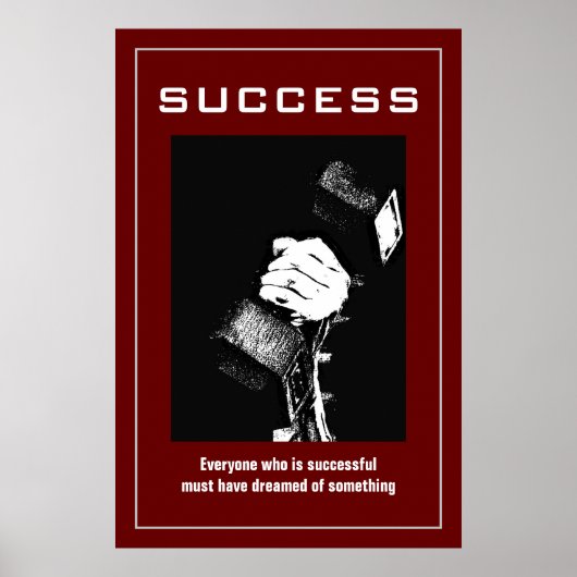 Poster Réussite Formation Bodybuilding (Devant)