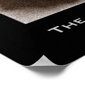 Poster Réussite Gros plan Basketball Artwork Motivation (Coin)