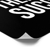 Poster Réussite vs Respiration - Motivation de la réussit (Coin)