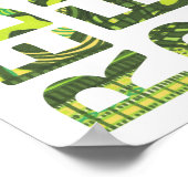 Poster Réutiliser l'affiche du Devenez écolo de recyclage (Coin)