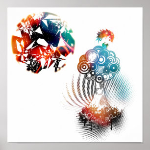 Poster rêve Abstrait