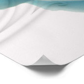 Poster Rêve aquamarine (Coin)