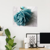 Poster Rêve aquamarine (Bureau à domicile)