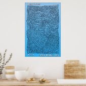 Poster Rêve bleu (Cuisine)