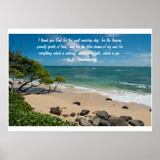 Poster Rêve bleu du ciel (Devant)