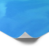 Poster rêve bleu néon (Coin)