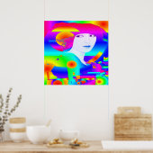 Poster Rêve couleur Abstrait (Cuisine)