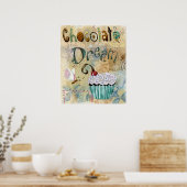Poster Rêve de chocolat 20x24 (Cuisine)
