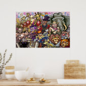 Poster Rêve de cirque (Cuisine)